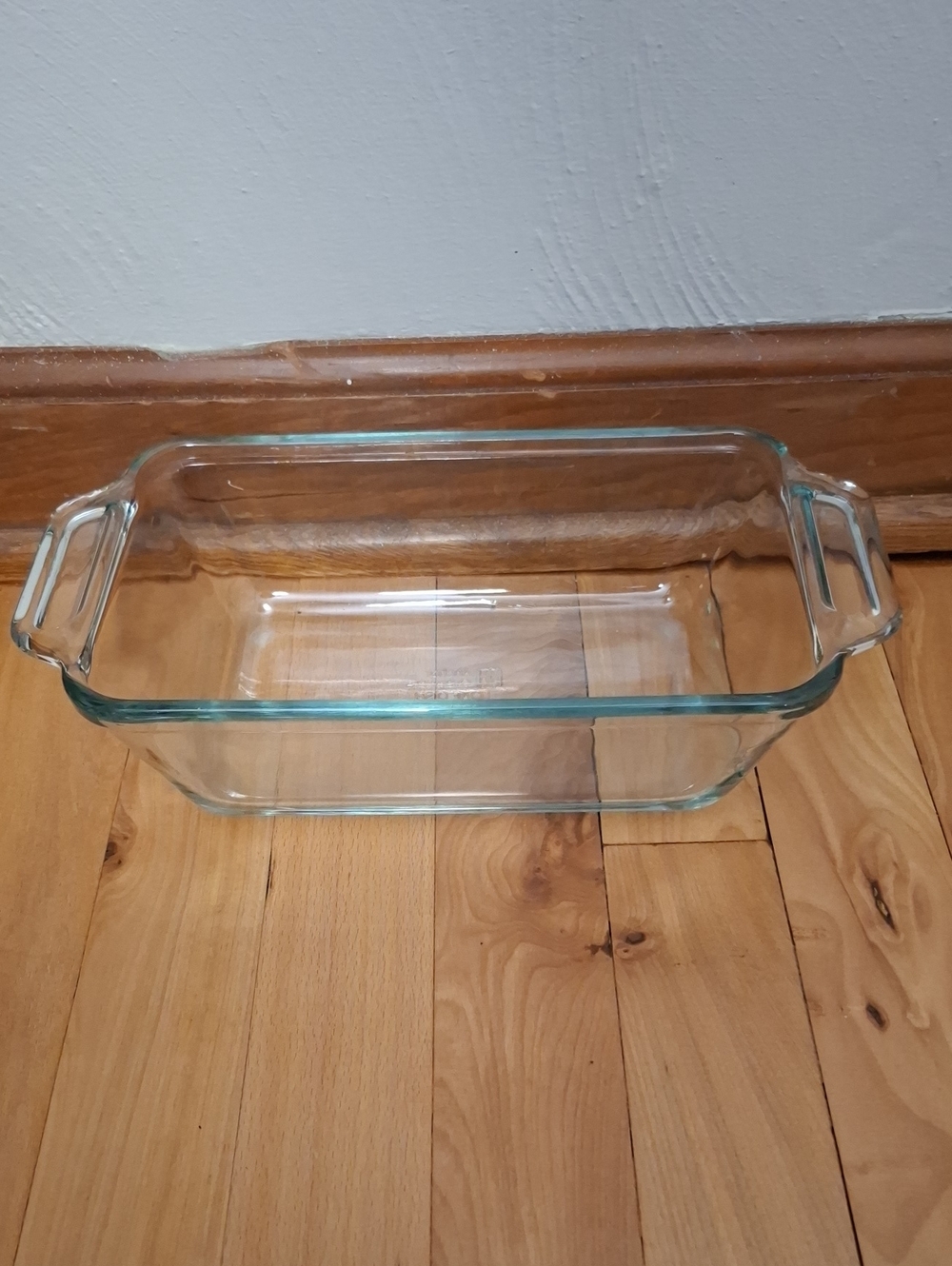Anchor Hocking Clear Glass Loaf Pan with Handles